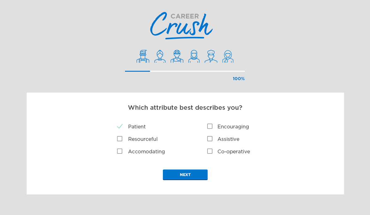 Career Crush Answered Checkbox